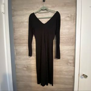 La Bella black long sleeve dress